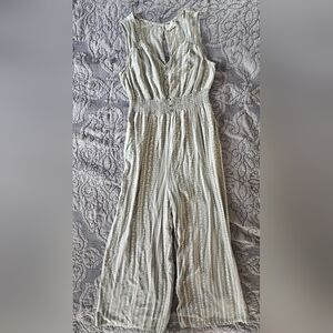 Elegant Gray Jumpsuit